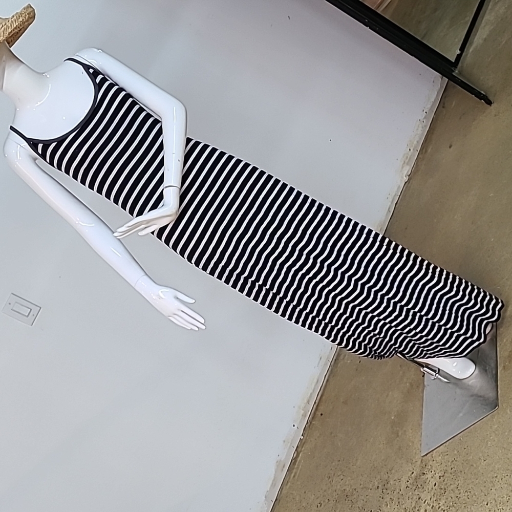Socialite Striped Maxi Dress